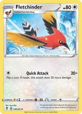 TCG - Fletchinder 139/203 Uncommon SWSH07: Evolving Skies