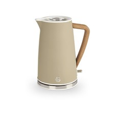 Swan Jug Kettle - Overheat Protection, 1.7L, 3000W, Oatmeal,  SK14610OAT 