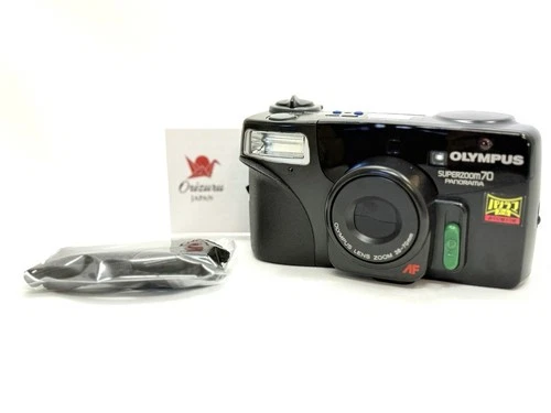 OLYMPUS SUPERZOOM 70 PANORAMA 35mm Film Camera – Works...