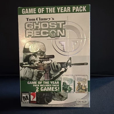 Tom Clancy’s Ghost Recon Game of the Year Pack PC CD-ROM Complete Box - Image 1 of 4