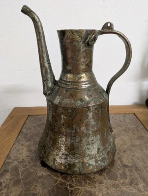 PICHET / AIGUIÈRE / THÉIÈRE, CUIVRE, TURQUIE XIX ÈME, ART ISLAMIQUE - Photo 1/4