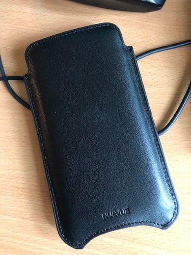 IPHONE 12 Pro Étui Cuir Noir Écran Nettoie Désinfectantes Tue 99.9% de Virus - Photo 8 sur 11
