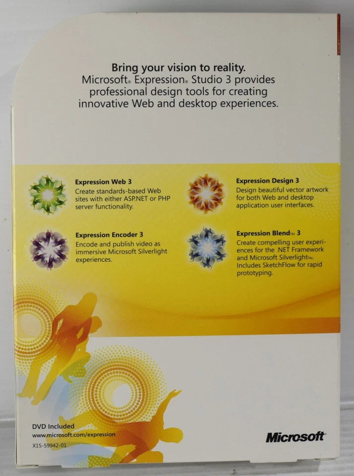 Microsoft Expression Studio 3 (versión académica minorista) con clave de producto Foto 4 de 4