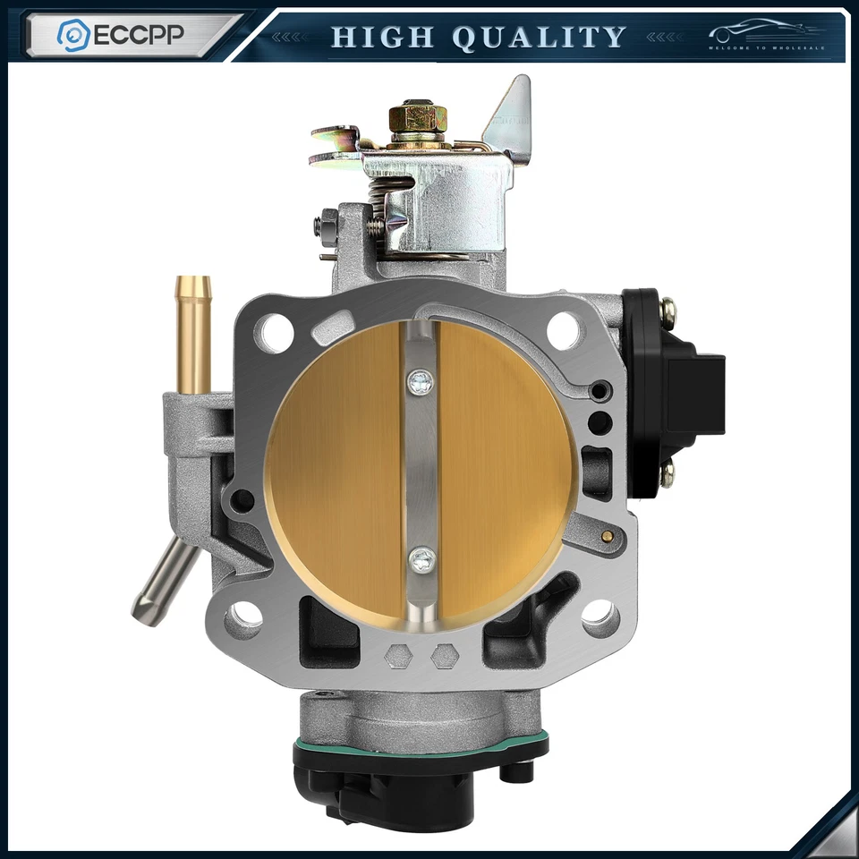 Cuerpo del acelerador con sensor para Acura Integra GS GS-R LS RS Honda Civic Si L4 70 mm Foto 4 de 4