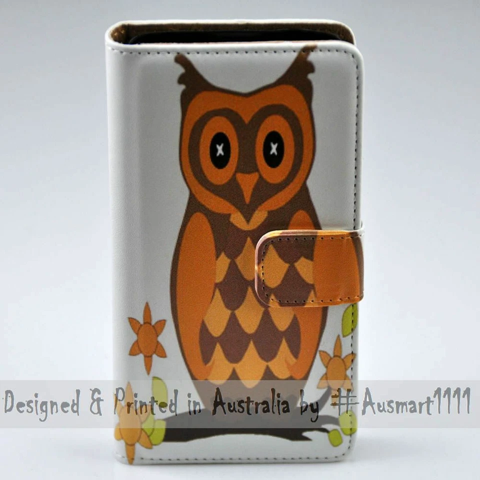 Funda protectora para teléfono móvil con impresión de tema de dibujos animados de búho para Samsung Galaxy Series Foto 2 de 3