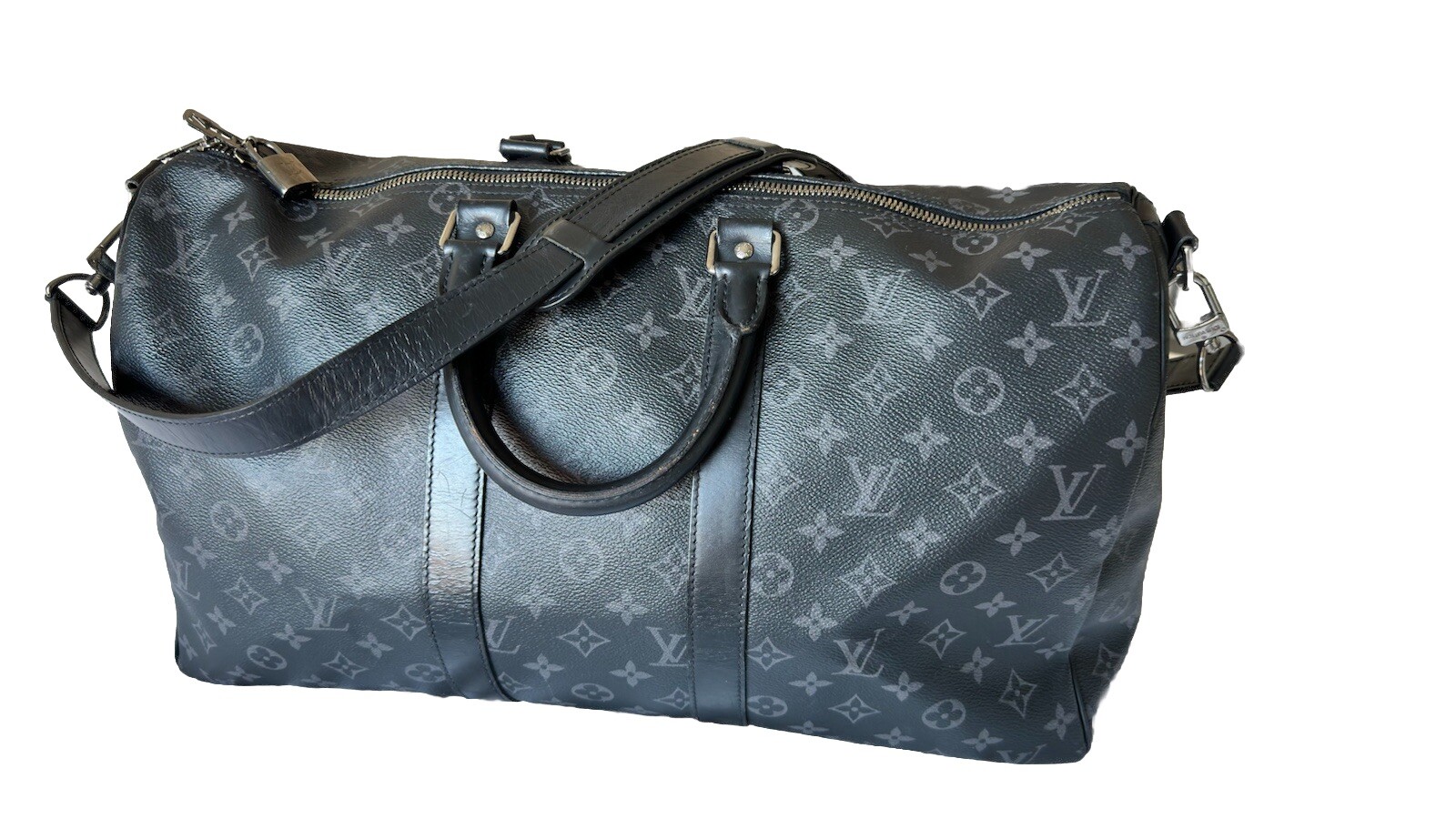 Auth Louis Vuitton M40569 Monogram Eclipse Keepal… - image 7