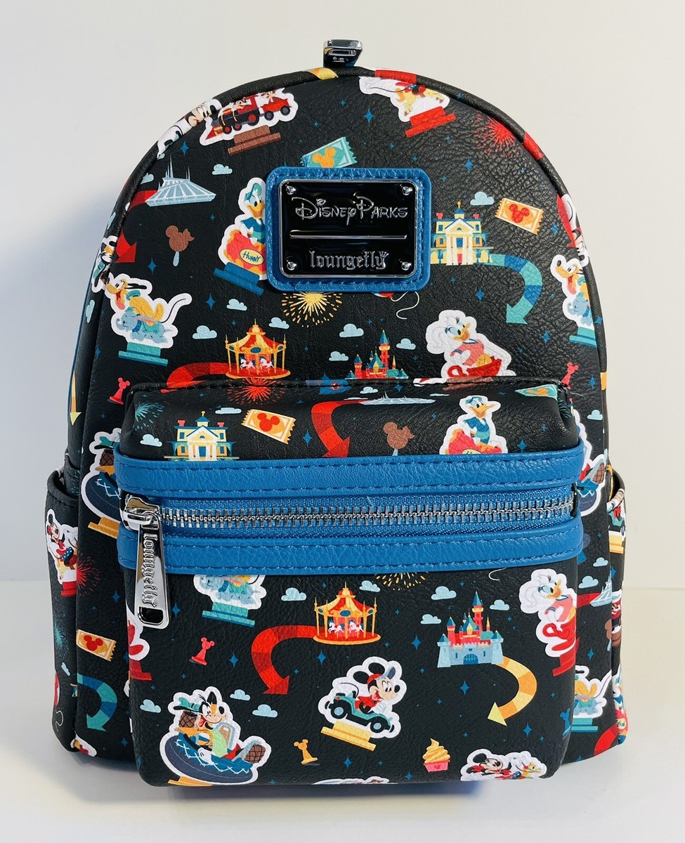 Loungefly Disneyland Disney Parks Mini Backpack Castle Ride