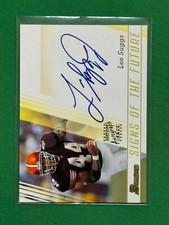2003 Bowman Football Signs of the Future Autographs #SF-LS Lee Suggs
