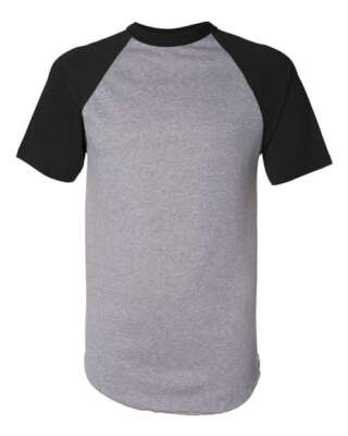 ベアー様 MEN'S BASEBALL JERSEY STYLE T-SHIRT, SHORT SLEEVE, COLORBLOCK