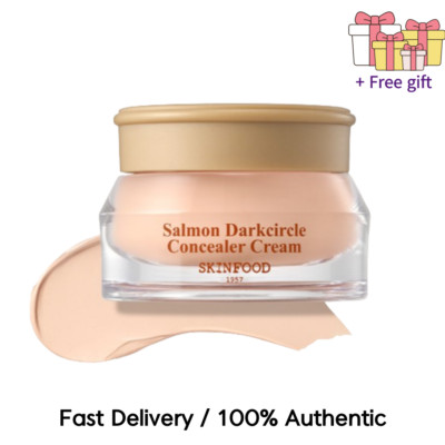 [SKINFOOD] Salmon Dark Circle Concealer Cream 10g Renewal #00,01,02