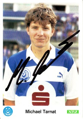 Michael Tarnat 1. Karte MSV Duisburg Bayern München KSC Hannover DFB-Deutschland