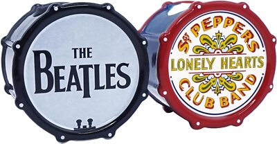 OFFIZIELLES THE BEATLES SGT PAPRIKA SET MIT ZWEI EIERBECHERN NEU IN GESCHENKBOX