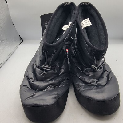 Outdoor Research Mens Size 9.5 Black Tundra Aerogel Booties House Shoes Slippers Outdoor Research Mens Size 9.5 Black Tundra Aerogel Booties  main image 3