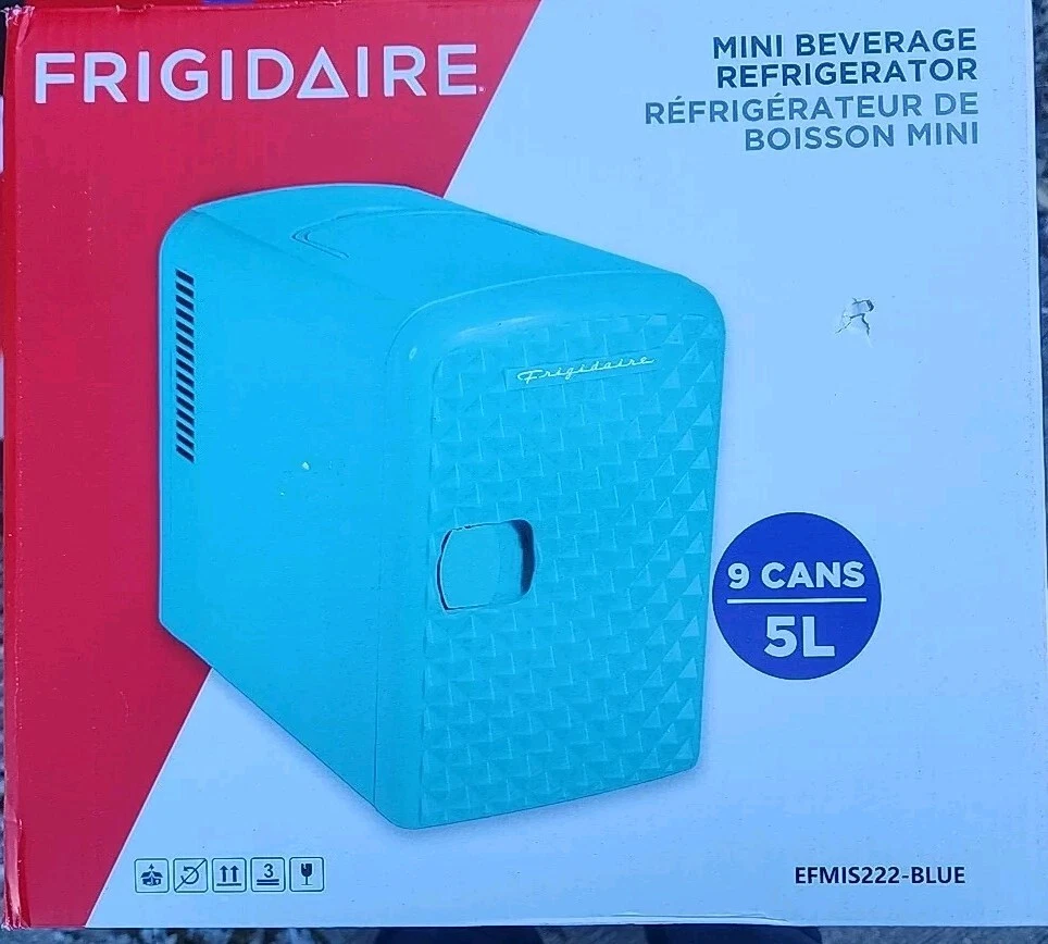 Frigidaire Diamond 9 Can Mini Beverage Cooler, Blue
Opens in a new window or tab