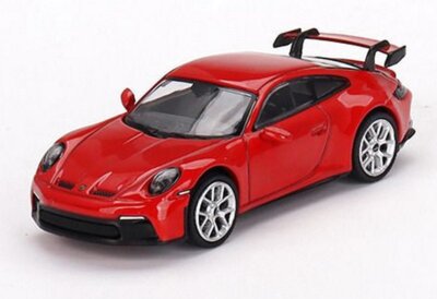 PORSCHE 911 (992) GT3  - Guards red - Mini GT 1:64
