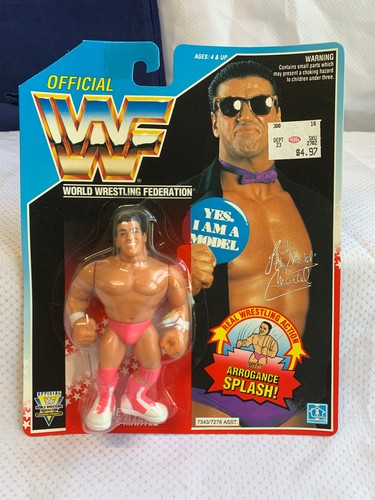 1992 Hasbro WWF Rick The Model Martel Action Figur...