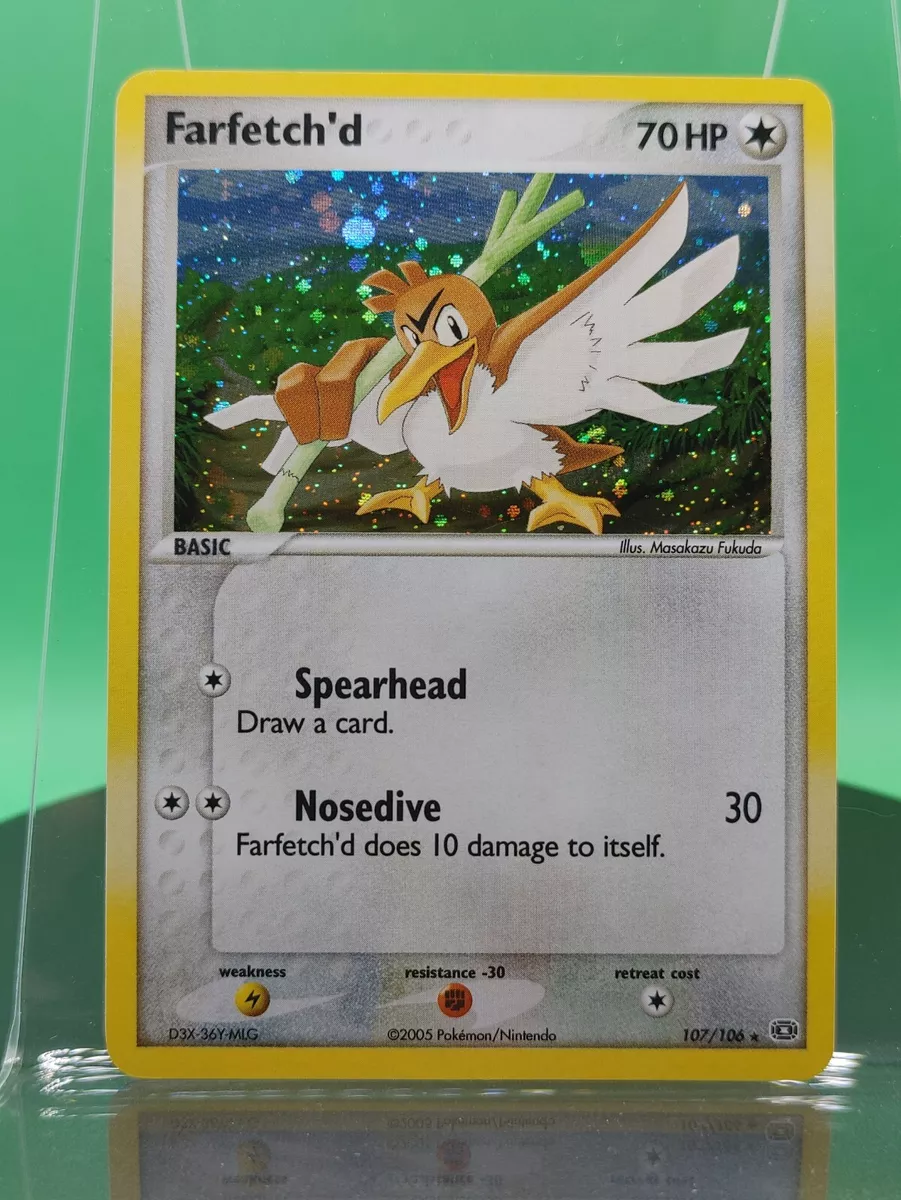 Farfetch'd - EX Emerald Pokémon card 107/106