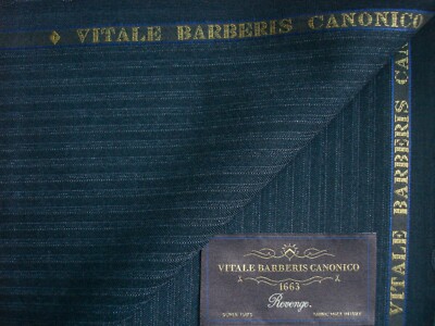 Vitale Barberis Canonico SUPER 110'S WOLLANZUG STOFF MADE IN ITALY = 3,4m.