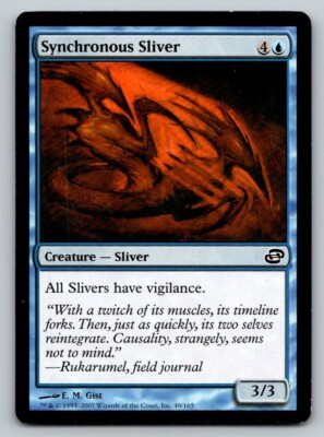 Synchronous Sliver Planar Chaos Regular