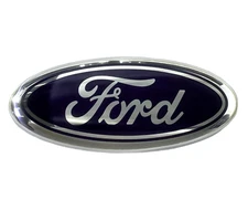 Ford 7 inch Front Grille Emblem Tailgate Rear Badge Navy Blue Truck Logo