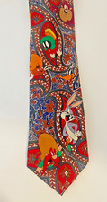 Looney Tunes Mania Tie Yosemite Sam/ Bugs Bunny Neck Tie Cartoon