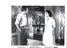 N578 Elizabeth Taylor Peter Finch Elephant Walk 1954 8 x 10 vintage photograph