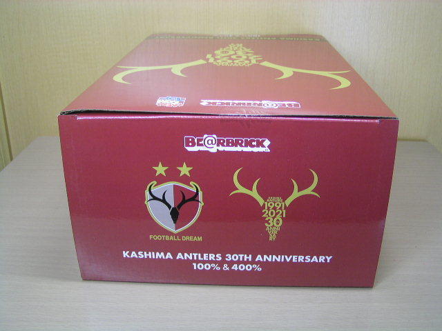 BE@RBRICK KASHIMA ANTLERS 30th ANNIVERSARY 100% & 400% 2 BE@RBRICK KASHIMA ANTLERS 30th ANNIVERSARY 100% & 400% 2