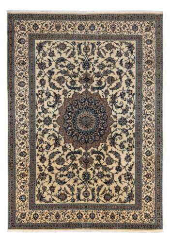 Persian carpet - royal - 346 x 250 cm - beige-