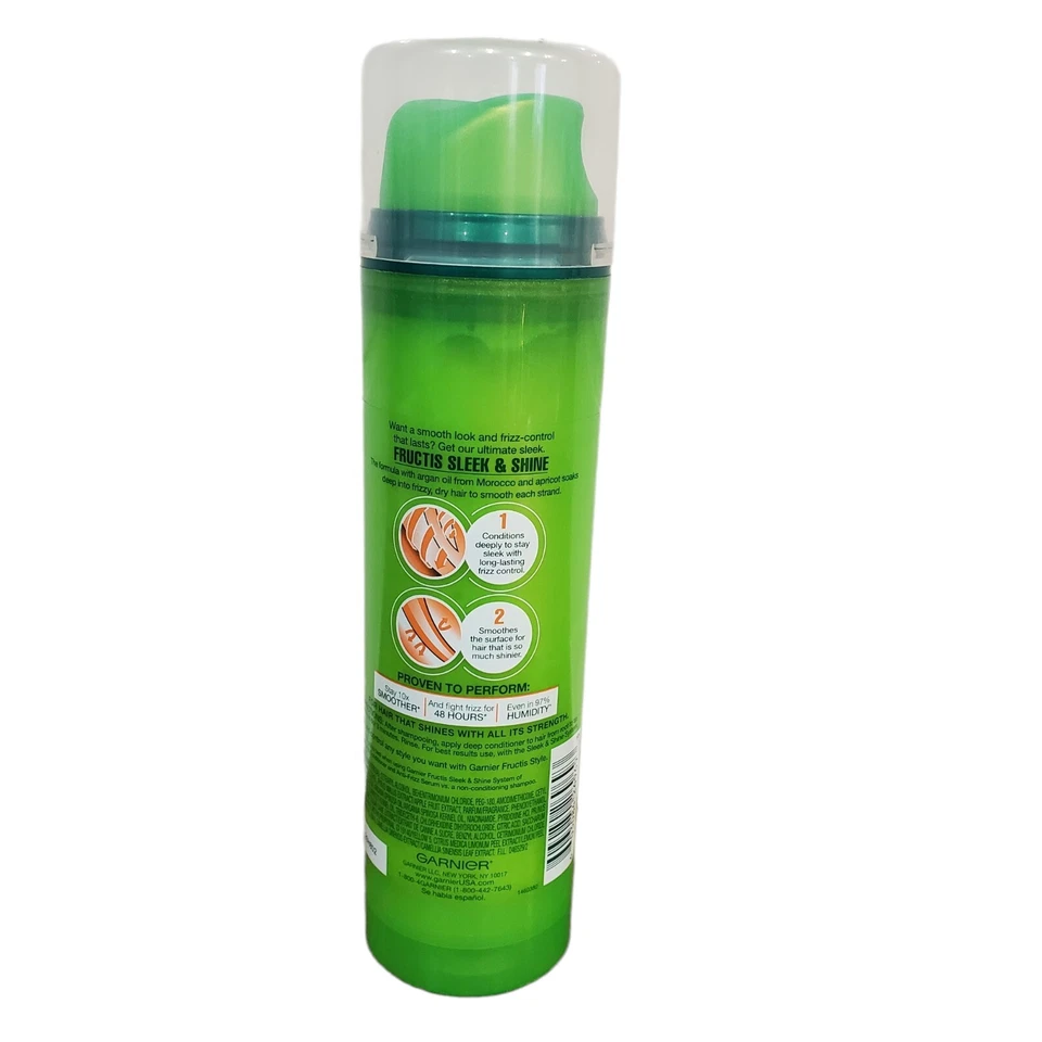 Garnier Fructis Elegante y Brillante Frizz Derrota Tratamiento Profundo 6.5 OZ Nuevo Completo Foto 2 de 2