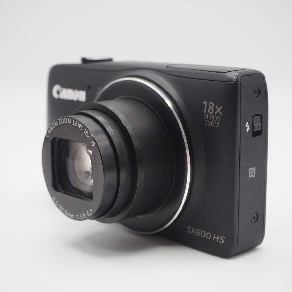 N Mint] Canon PowerShot SX600 HS Black Compact Digital Camera w
