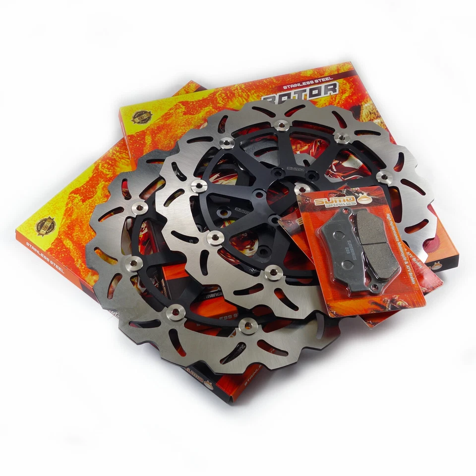 Rotor de freno delantero + pastillas para Ducati GT 1000 [2007-2010] Paul Smart [2006] 992cc Foto 3 de 4