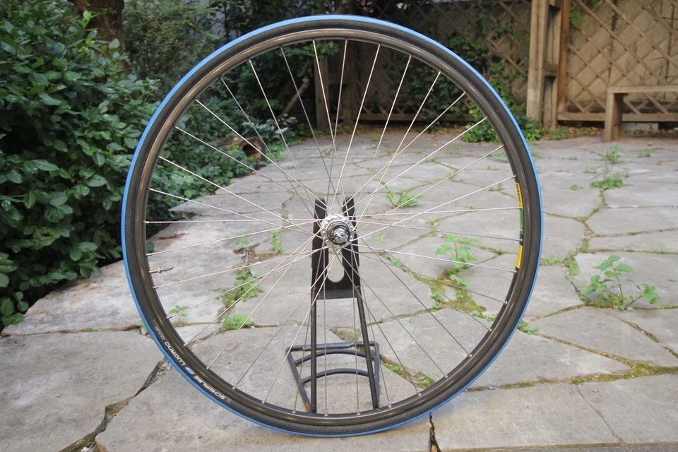 Shimano Dura Ace FH 7402 HB 7400 / Mavic MA40 36H 7 8 Sp UG Clincher Wheel Set - Bild 2 von 4