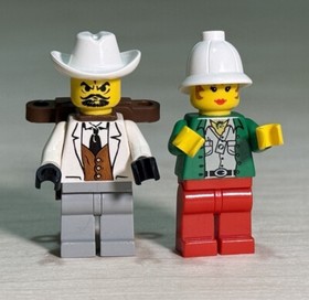 Lego Adventurers Jungle Spider&rsquo;s Secret 5936 MINIFIGS ONLY! 1999, Retired