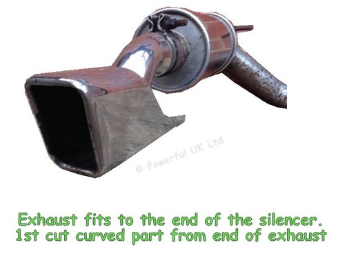 stainless HST Exhaust tips RangeRover SPORT supercharged Diesel tailpipe stormer - Picture 6 of 7