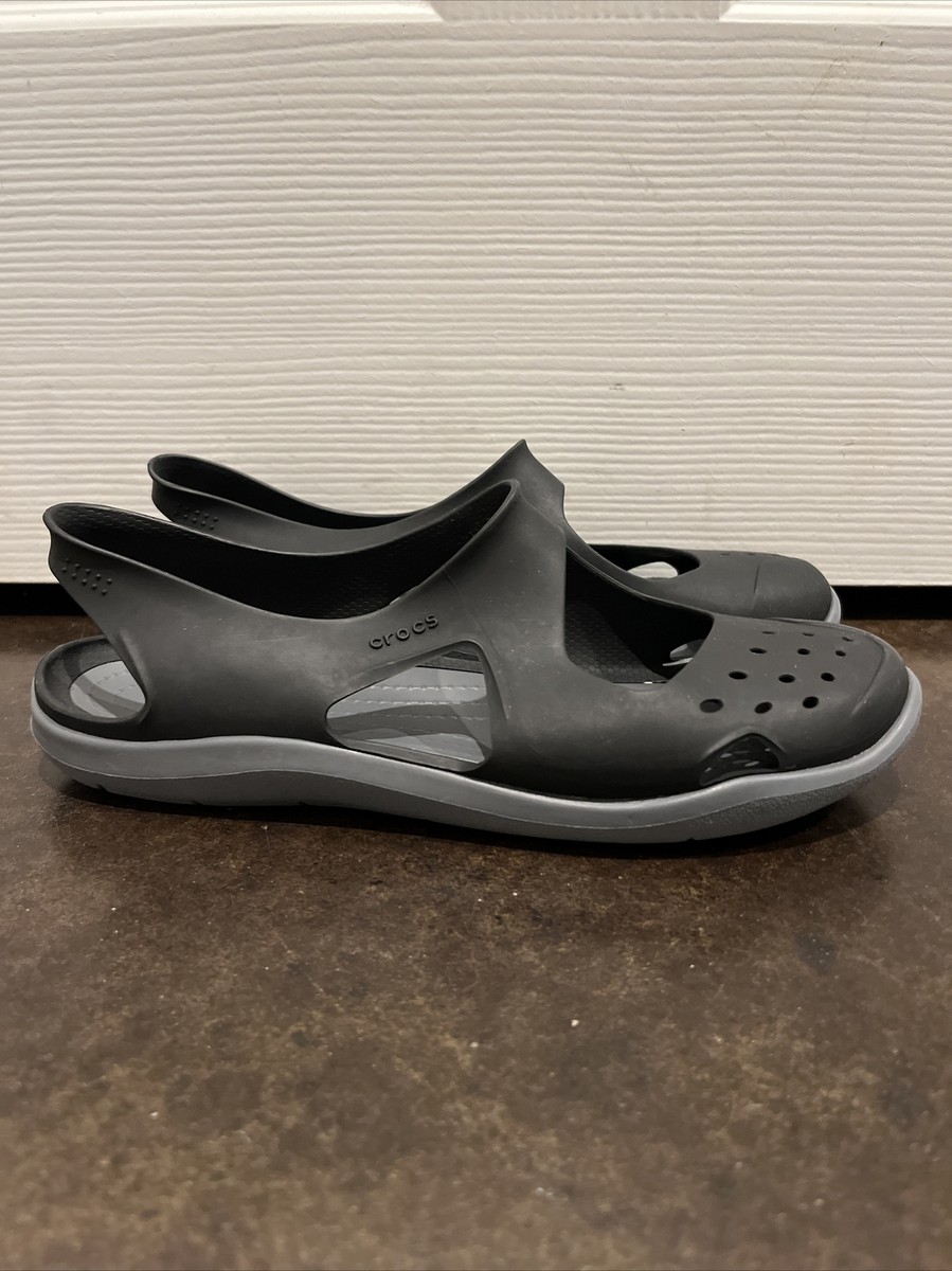 Swiftwater Wave Sandal Crocs Swiftwater Wave Black Swiftwater Wave