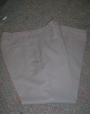 COMFORT ACTION FLEX (Made in USA) Gray "New Vintage" Dress Pants - SIZE 36/32