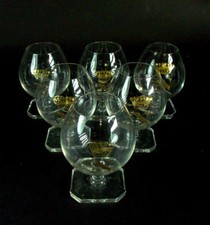 - 6 - Cognacschwenker -  N  mit Krone