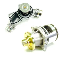 High Performance Water Pump + Aluminum Thermostat for BMW E46 325i 525i 530i