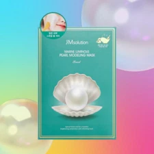 K-Beauty Sheet Mask/JMsolution Marine Pearl Mask - Deep Moisture & Brightening