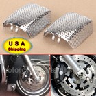 Chrome Caliper Screen Inserts Fit For Harley Touring 2008-UP Street Road Glide