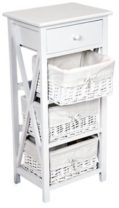 Details About 84cm Shabby Chic Bedside Lamp Table 3 Wicker Basket Storage Unit White Cabinet Details About 84cm Shabby Chic Bedside Lamp Table 3 Wicker Basket Storage Unit White Cabinet