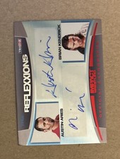 2012 Tristar Reflexxions Austin Aries Brian Kendrick Dual Auto Card #’d 21/25