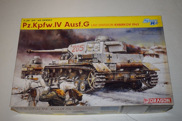 Dragon 6363 Pz.Kpfw. Iv Ausf. G Lah Division Kharkov 1943 1:35 Neu Mit Ovp-image