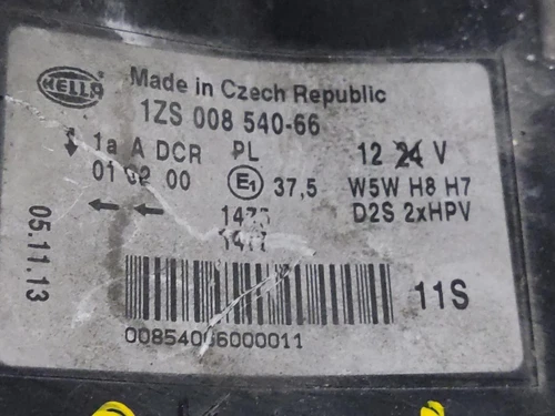 1ZS00854066 Faro Derecho para AUDI A8 (D2) 2.8 1999 870753 - Imagen 4 de 13