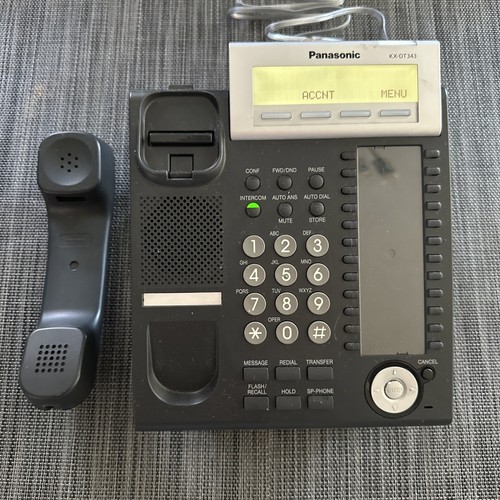 Panasonic KX-DT343 Business Telephone (Tested) No line or handset Cord. - Picture 2 of 3