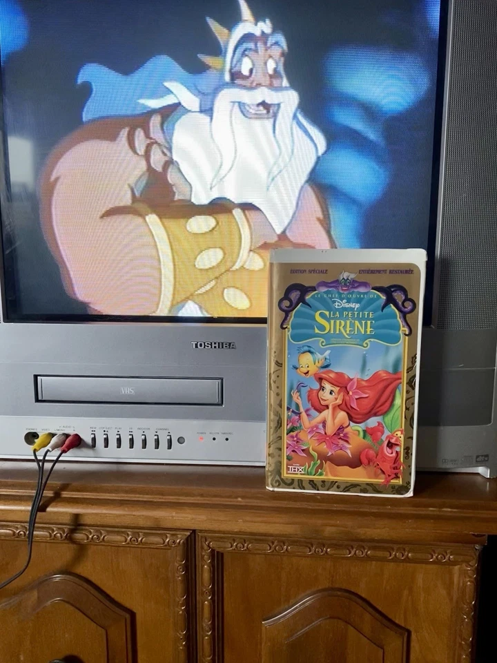 Disney La Petite Sirene VHS NTSC French The Little Mermaid Special Edition - Image 2 of 4