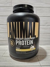 Animal Isolate Loaded 25g Whey Protein Powder Vanilla 55 Servings 4 lb 6/2027 15.00 per gallon