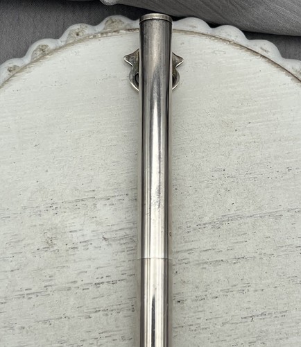 Vintage Tiffany & Co Sterling Silver Caduceus Ballpoint Pen-Read 26G / 5.1in - Picture 4 of 8
