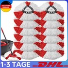 5/10 Ersatz Wischbezug für Vileda Turbo Wischmop Easy Wring Clean Moppkopf Mop