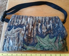 Fleece Lined Camouflage Hand Warmers with Strap - Used